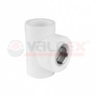 Тройник переходной с внутренней резьбой 25х3/4"х25 (45/15) (Valfex)