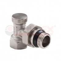 Клапан VALFEX для радиаторов, настроечный угловой 1/2" (80/10) К